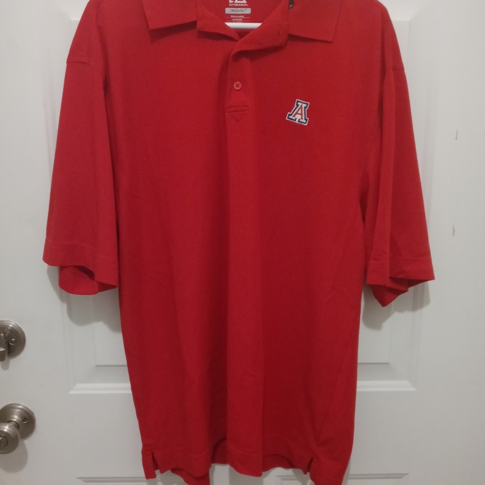 Cutter & Buck Arizona Wildcats polo- size XL